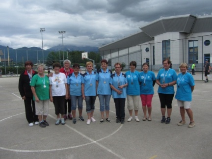 IMG 8110 Zmagovalne ženske ekipe (Šernčur, Škofja Loka, Kranj) na prvenstvu PZDU Gorenjske v prstometu