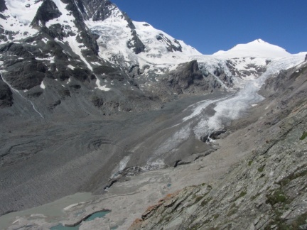 IMG 8865 Grossglockner (Veliki Klek)-ledenik Pasterze in Johannisberg