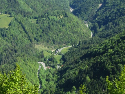 IMG 3241 Pogled s Povne Peči v dolino na avstrijski strani Ljubelja
