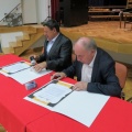 IMG 2930 Podpis listine o sodelovanju med DU Šenčur in DU Tržišče