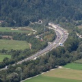 IMG 4999 Pogled na salzburško avtocesto z gradu Landskron (Vajškra)