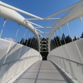 IMG 5228 Šenčur-most vdihljajev (most za kolesarje in pešce čez gorenjsko avtocesto)