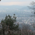 IMG 7155 Pogled s poti s pobočja Šmarne gore proti Ljubljani (Brod, Vižmarje; Šentvid)