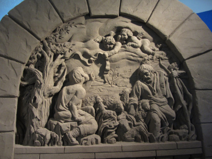 IMG 1828 Lignano Sabbiadoro-jaslice in druge skulpture iz mivke