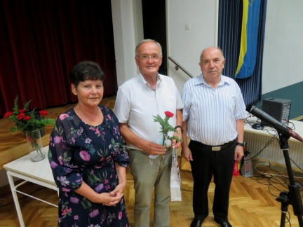 IMG 2365 Čestitke županu Občine Šenčur Cirilu Kozjeku za 70 let