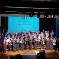 IMG 6288 Koncert v Šenčurju-zbor Chorale Melodie Noyant in MePZ DU Šenčur