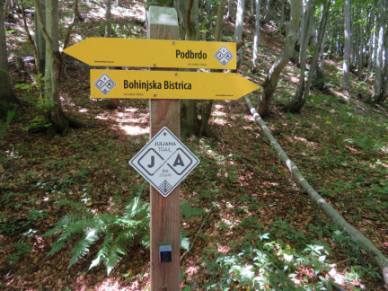 IMG 7201 Žig Juliane trail na sedlu Vrh Bače
