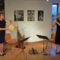 IMG 7889 Ensemble Pampinea-Fiona Kizzie Lee in Maruša Brezavšček (3. koncert Zveni Dekamerona)