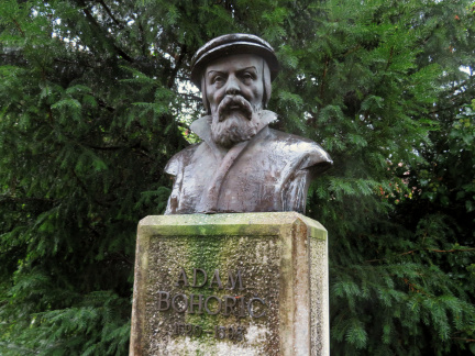 IMG 8390 Krško-kip Adama Bohoriča v Mestnem parku