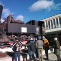 IMG 0206 Ogled muzejske lokomotive v Mariboru