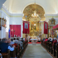 IMG 1332 Maša v cerkvi sv. Jurija v Šenčurju